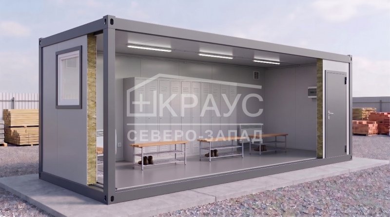 Модульные раздевалки — фото 1